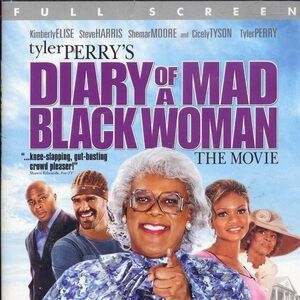 EUC Diary of a Mad Black Woman DVD A romantic comedy drama by Tyler Perry 2005